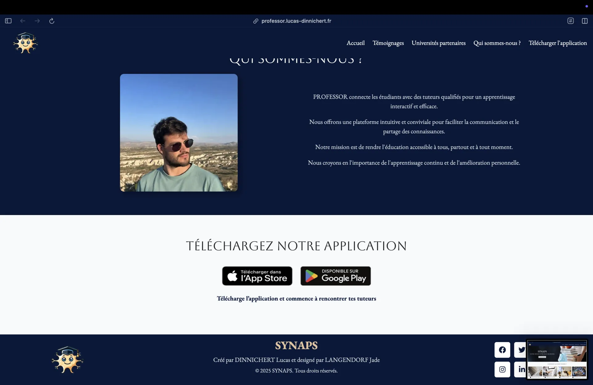MedTutor Web capture 2