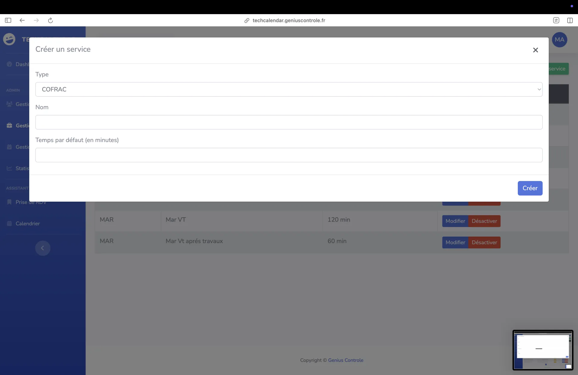 Scheduler IA capture 9